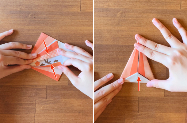鶴の折り方 手順6