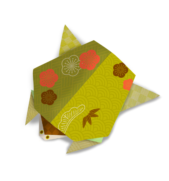 折り紙 亀