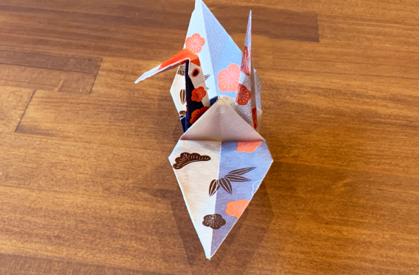 鶴の折り方 手順16